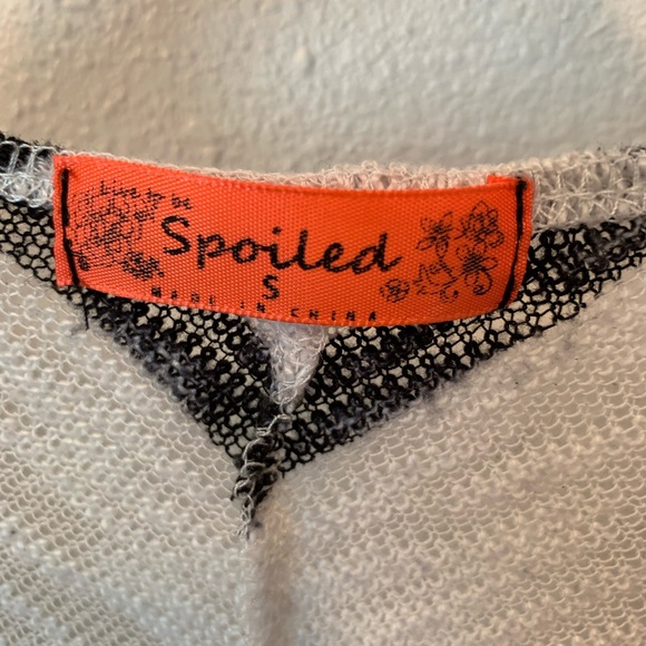 Spoiled Striped Lightweight Cardigan Small - Picture 4 of 7